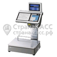 Торговые весы с печатью этикеток CAS CL5000-15D