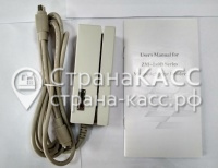 Ридер магнитных карт Zebex ZM-140 BK (2,3) KB(белый)
