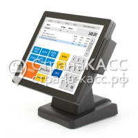 Сенсорный моноблок POScenter JAM (15", P-CAP touch, Intel® J1900 2.0GHz; 4Gb RAM; 128Gb SSD; MSR) 