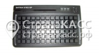 Клавиатура программируемая Shtrih S78D-SP  (78 клавиш; MSR123; ключ; PS/2), влагозащищенная, черная