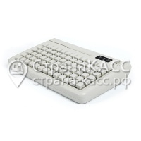 Клавиатура программируемая Shtrih S78D-SP  (78 клавиш; MSR123; ключ; PS/2), влагозащищенная, белая