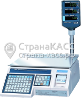 Торговые весы с печатью этикеток CAS LP-30R (1.6) ethernet