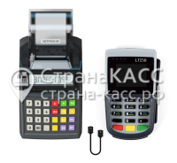 Комплект ККТ "ЭЛВЕС-МФ" (мод. 01) "R" без ФН (RAL7021) + PinPad L7150 RAL7040