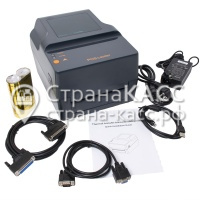Принтер этикеток Poscenter TT-100 USE (термотрансферный; 203dpi; 4"; USB+Ethernet+RS232+LPT