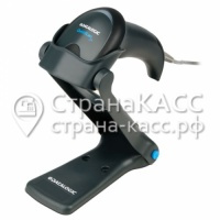 Ручной - стационарный image сканер штрих-кода Datalogic QW 2100 KIT USB (черн) с подставкой