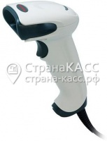 Ручной - стационарный лазерный сканер штрих-кода Honeywell/Metrologic 1250 Lite, KIT, USB (белый)