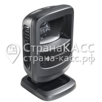 Стационарный image сканер штрих-кода Zebra (Motorola) DS9208 комплект с USB-кабелем, черный