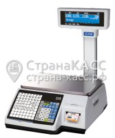 Торговые весы с печатью этикеток CAS CL3000-15P